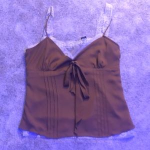 Brown blouse